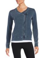 Calvin Klein Performance Waffle Knit Sweatshirt