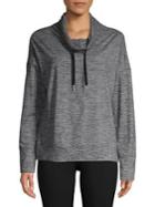 Calvin Klein Performance Cowl Neck Drawstring Sweatshirt