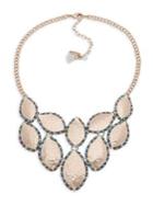 Lonna & Lilly Goldtone And Glass Stone Beaded Drama Necklace