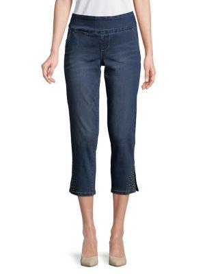Jag Naomi Studs Cropped Jeans