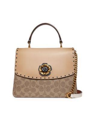 Coach Signature Parker Top Handle Bag