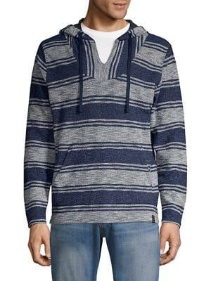 Lucky Brand Stripe Baja Hoodie