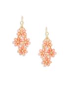 Design Lab Lord & Taylor Tiered Flower Earrings
