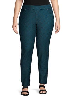 Michael Michael Kors Plus Classic Printed Pants
