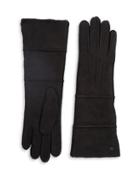 Ugg Shearling-trimmed Leather Gloves