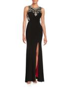 Betsy & Adam Embellished Gown