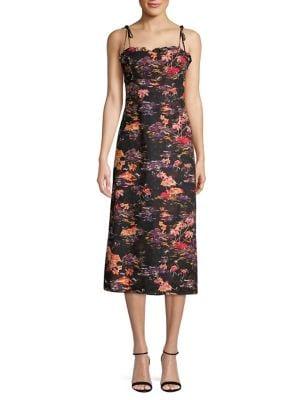 Free People Beach Party Cotton Blend Midi Dress