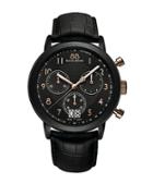 88 Rue Du Rhone Men&#226;s Chronograph Watch With Leather Strap