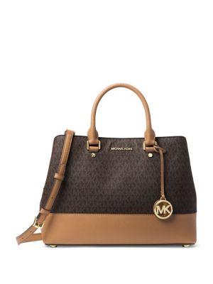 Michael Michael Kors Savannah Signature Large Satchel