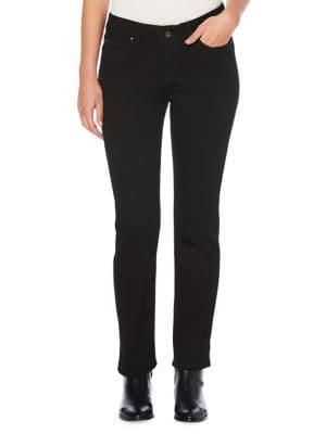 Rafaella Petite Straight Stretch Jeans