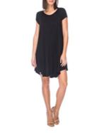 B Collection By Bobeau Roundneck Solid Dress