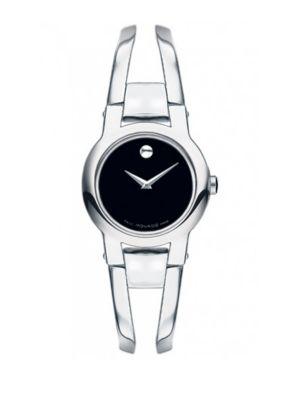 Movado Amorosa Stainless Steel Bangle Bracelet Watch