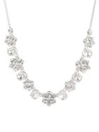Givenchy Faceted Crystal Frontal Necklace