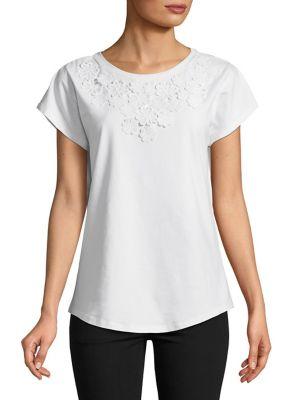 Imnyc Isaac Mizrahi Floral Dolman Sleeve Tee