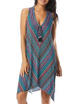Coco Reef Santa Cruz Scarf Coverup Dress