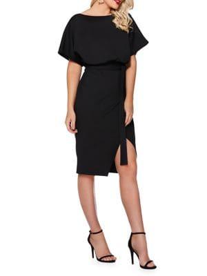 Quiz Belted Knee-length Dress