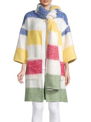 Hudson's Bay Company Striped Boucle Jacket