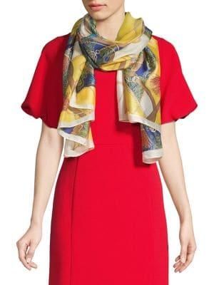 Wdny Printed Square Scarf