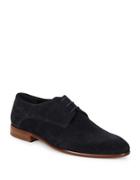 Hugo Boss Suede Lace-up Oxfords