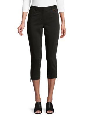 Ivanka Trump Straight-leg Cropped Pants