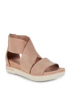 Eileen Fisher Sport3 Perforated Leather Sports Sandals