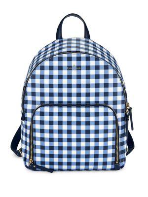 Kate Spade New York Gingham Leather Backpack