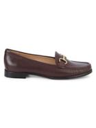 Carvela Click Buckle Leather Loafers