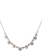 Givenchy Glass Stone And White Metal Necklace