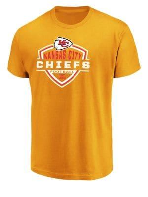 Majestic Kansas City Chiefs Nfl Primary Receiver Cotton Tee