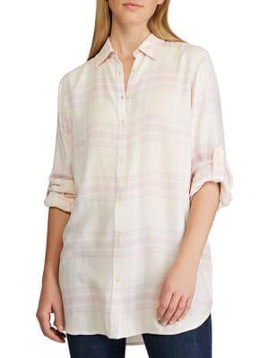 Lauren Ralph Lauren Plaid Relaxed-fit Shirt