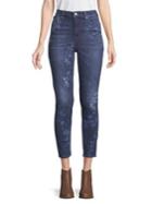 Lucky Brand Floral High-rise Skinny Jeans