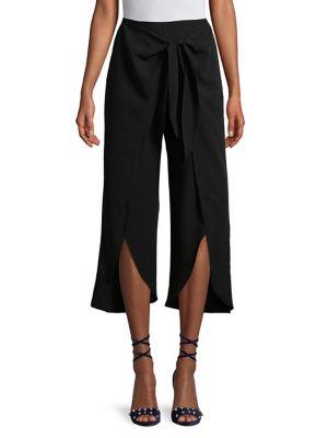 Design Lab Lord & Taylor Split Wrap Pants