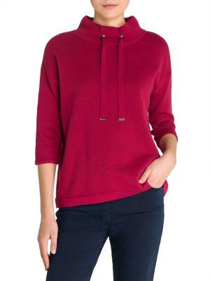 Olsen Drawstring Mockneck Sweater