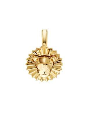 Michael Kors Sterling Silver Lion Charm