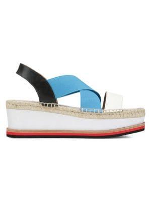 Donald J Pliner Audrey Colorblock Platform Sandals