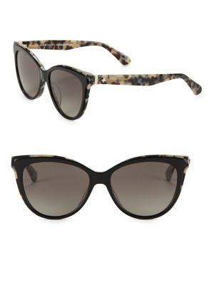 Kate Spade New York 56mm Cat Eye Sunglasses