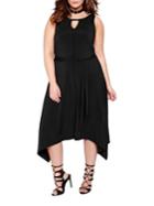 Addition Elle Michel Studio Plus Sleeveless Fit And Flare Dress