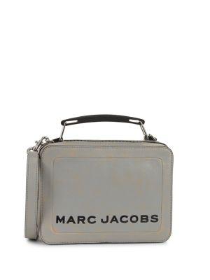 Marc Jacobs Leather Lunchbox Crossbody