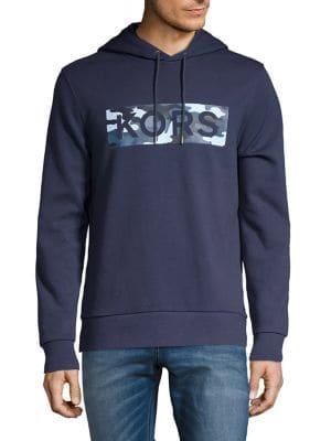 Michael Kors Camo Logo Pullover Hoodie