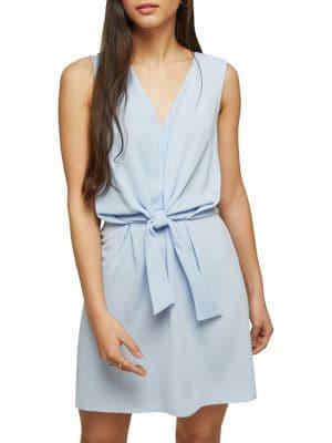 Miss Selfridge Knot Front Shift Dress