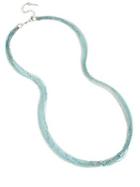 Kenneth Cole New York Aqua Chain Crystal Multi-strand Necklace