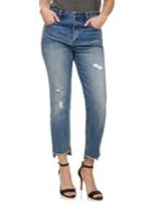 Lucky Brand Distressed Crop Jeans