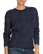 Polo Ralph Lauren Boxy Cable-knit Cotton Sweater