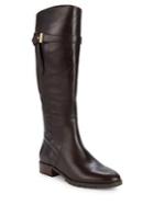 Karl Lagerfeld Paris Shiloh Leather Riding Boots