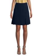Karl Lagerfeld Paris Inverted Pleat Skirt
