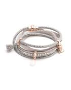 Lonna & Lilly Crystal Multiple Strand Charm Bracelet