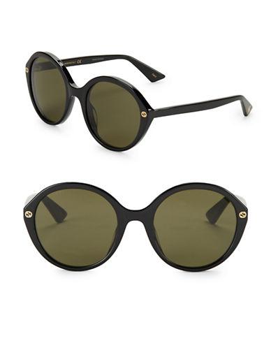 Gucci 55mm Round Sunglasses