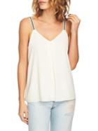1.state V-neck Embroidered Strap Camisole