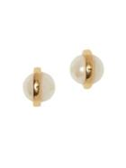 Vince Camuto Faux Pearl Ball Stud Earrings