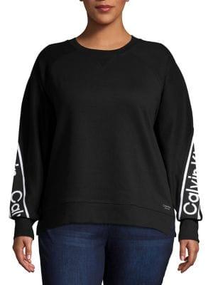 Calvin Klein Performance Plus Logo Fleece Sweater